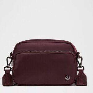 lululemon athletica Burgundy Crossbody Bag